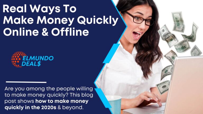56 Real Ways To Make Money Online & Offline Quickly In 2023 & Beyond