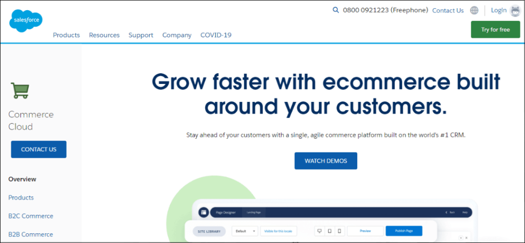 Salesforce commerce cloud