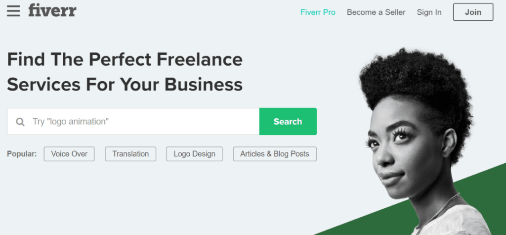 Selling yourself with your Fiverr profile