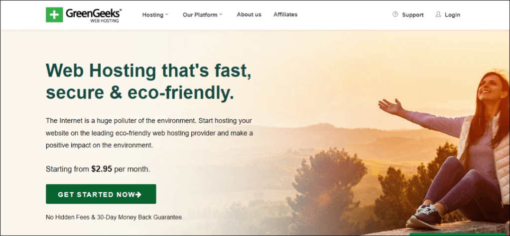 Greengeeks web hosting