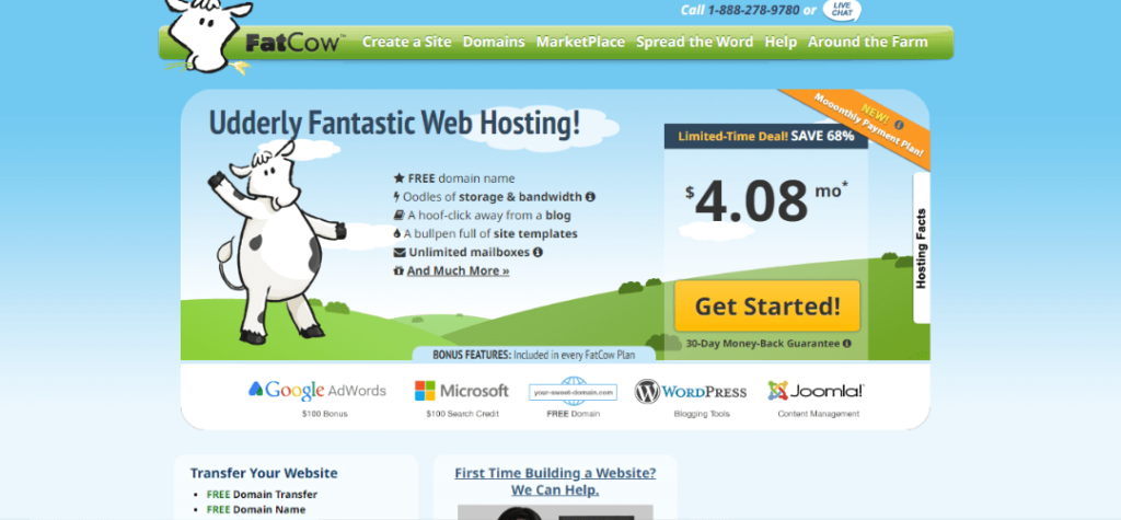 FatCow web hosting