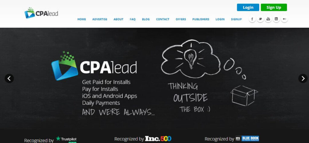 CPA Lead affiliate program