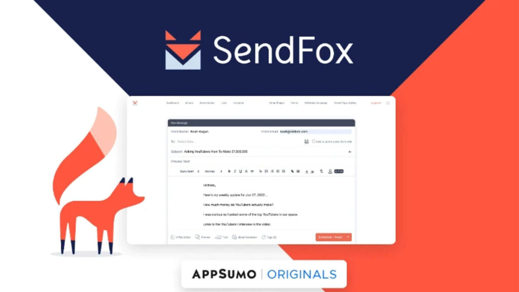 SendFox Appsumo Lifetime Deal