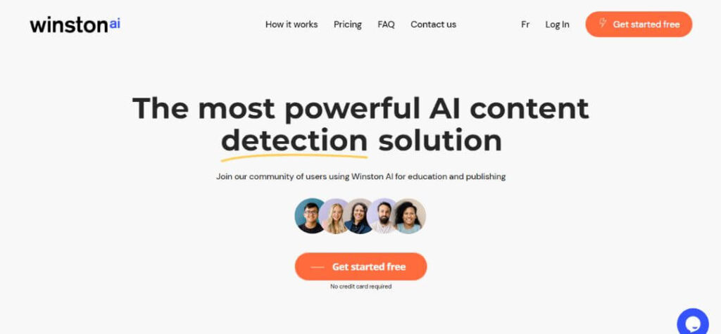 Winston AI content AI detector