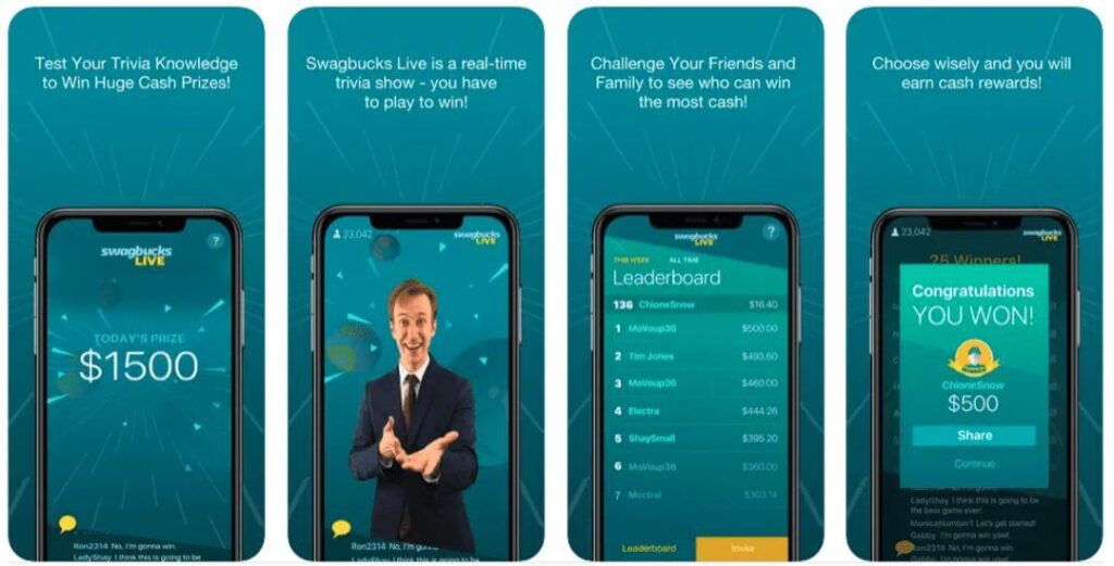 Swagbucks Live mobile game app
