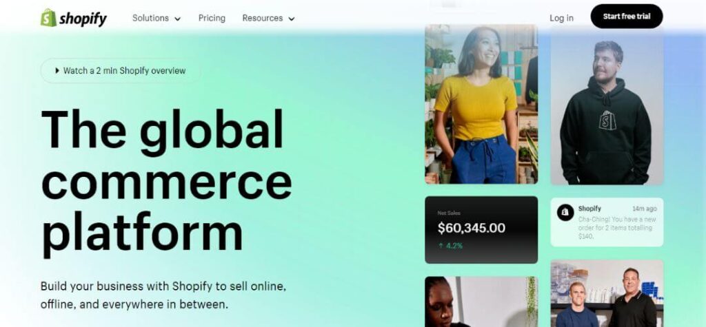 Shopify influencer marketing ecommerce platform