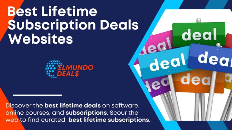 12 Best Lifetime Subscription Deals Websites In 2023 - Lifetime Deals