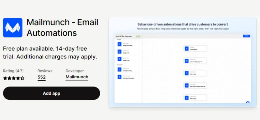 Mailmunch - Email automations