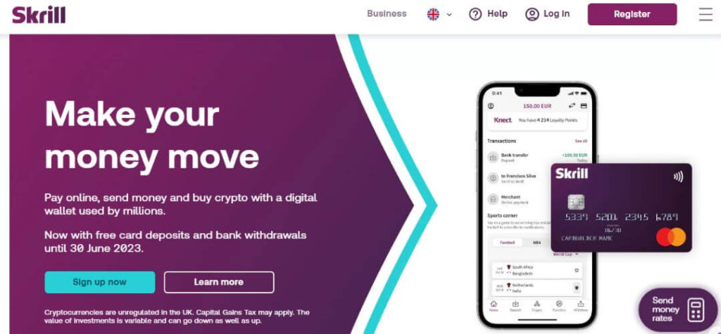 Skrill payment gateway for ecommerce