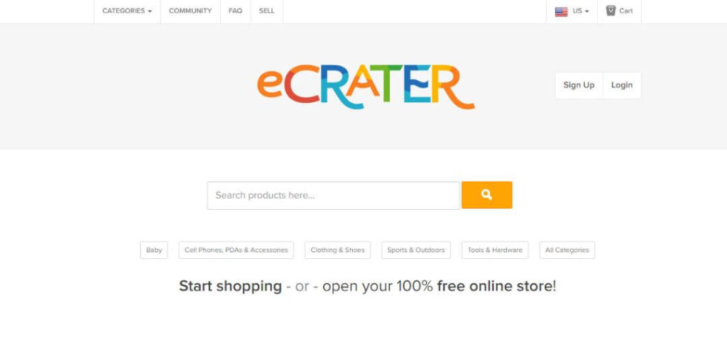 Ecrater: Sell handmade jewelry online