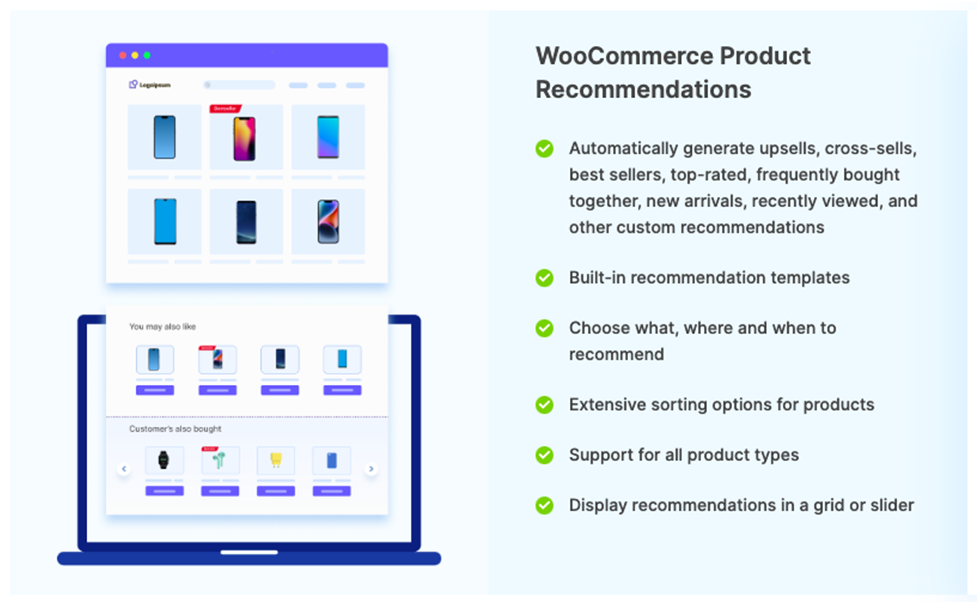 Product Recommendations for WooCommerce