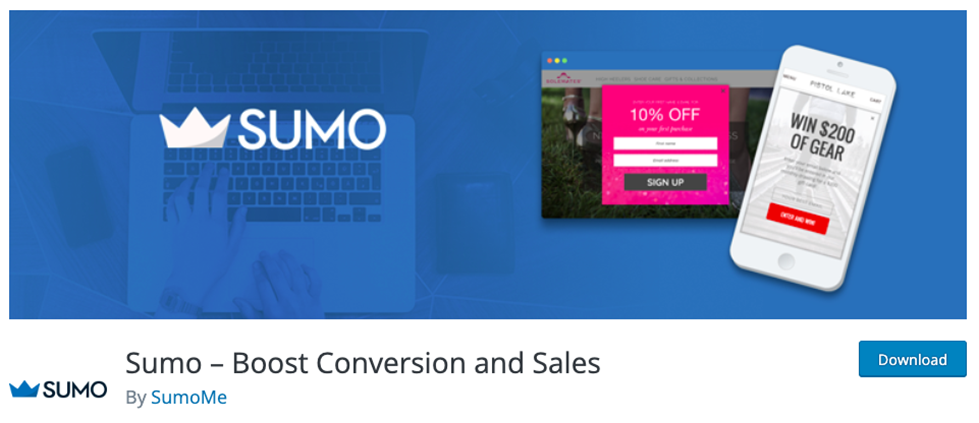 Sumo - Best WooCommerce Plugins For Your Store To Boost Sales in 2023 