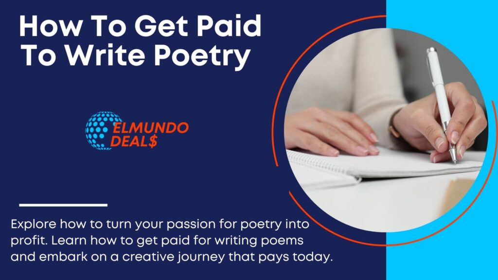 How To Get Paid To Write Poetry