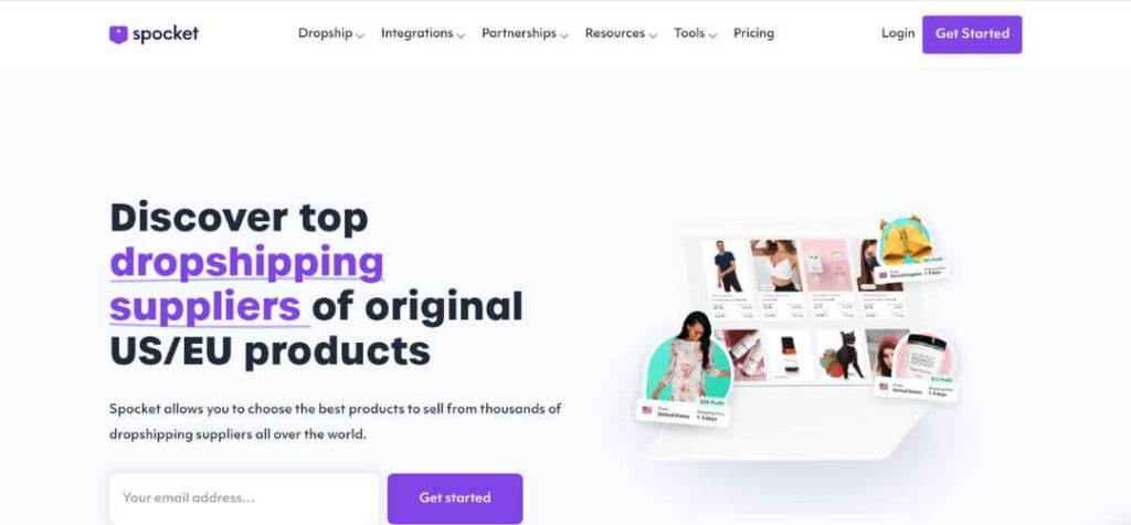Spocket: Best dropshipping product research tool for your business